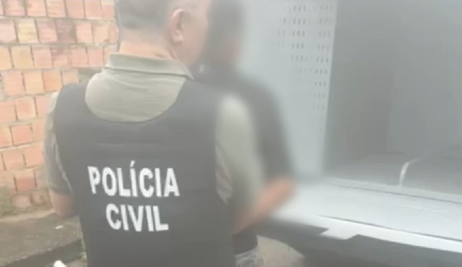 A prisão ocorreu na rua Denner, bairro Puraquequara, Zona Leste de Manaus. Foto: Reprodução