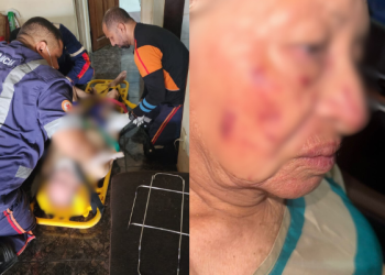 Os idosos precisaram ser hospitalizados. Foto: Reprodução