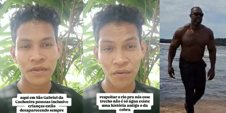 Libardo Martinez também pediu ao poder público sinalização no local. Foto: Reprodução