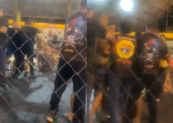 O evento teve que terminar antes da hora. Foto: Reprodução