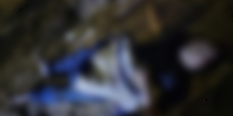 O corpo da vítima não foi identificado. Foto: Reprodução