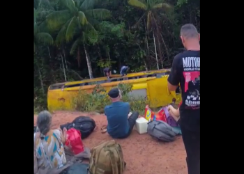 Não houve vítimas com ferimentos graves, conforme as primeiras informações. Foto: Reprodução