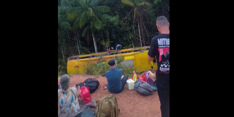 Não houve vítimas com ferimentos graves, conforme as primeiras informações. Foto: Reprodução