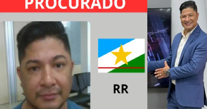Cleytton Rasec, que já apresentou um programa policial em uma emissora local de Boa Vista (RR). Foto: Reprodução