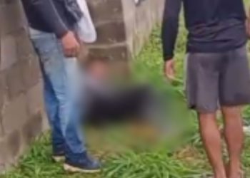 Vídeo: Suspeitos de ass4lto são esp4ncados por populares e quase queimad0s vivos na avenida do Turismo