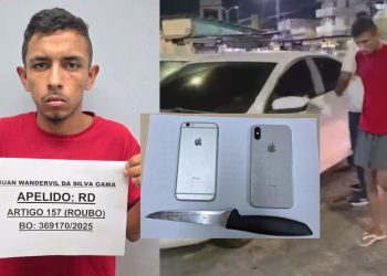 Falso comprador: 'RD' é preso após série de roubos de iPhones anunciados na internet em Manaus