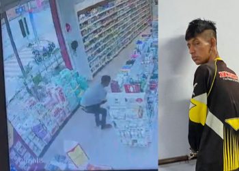 Vídeo: Homem é flagrado furt4nd0 produtos em drogaria na Djalma Batista e acaba preso