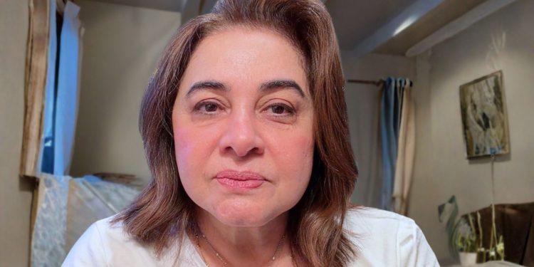 A pré-candidata também destacou a proximidade da Venezuela com o Brasil. Foto: Assessoria MC