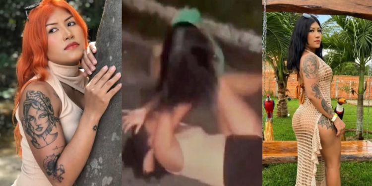 Moradores disseram que Ingrid é acostumada a agredir adolescentes. Foto: Reprodução