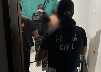 O crime acontecia há aproximadamente 1 ano com a mãe da vítima sabendo de tudo. Foto: Reprodução
