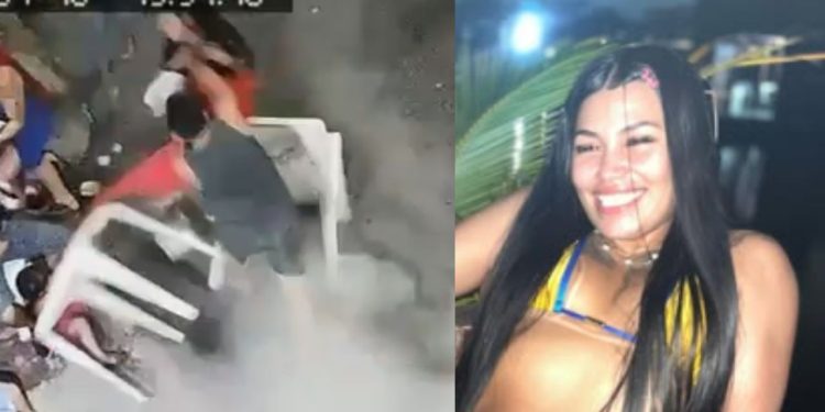 Novo vídeo mostra vigilante agredindo Alana com tapa antes de ela ser m0rt4 a tiro0 em Manaus
