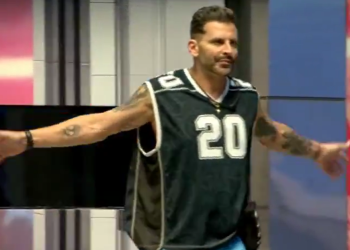 Os outros participantes contaram que o ator rodou e depois caiu. Foto: Reprodução