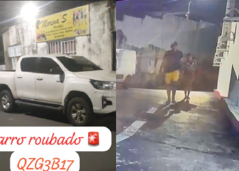 A ação foi registrada por câmeras de segurança do local. Foto: Reprodução