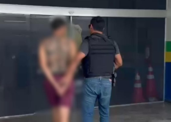 O homem foi localizado e preso no bairro Colônia Terra Nova, Zona Norte da capital. Foto: Reprodução