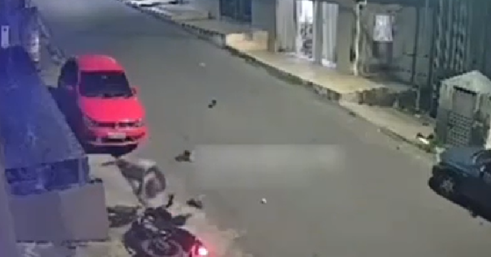 O condutor da segunda motocicleta ainda não foi identificado. Foto: Reprodução