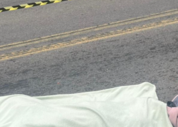 Com o impacto, a mulher faleceu ainda no local. Foto: Reprodução