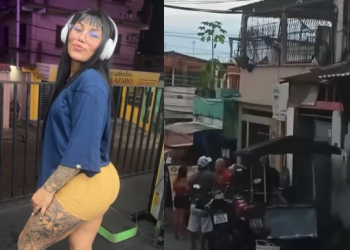 De acordo com a polícia, também foi informado que ela supostamente conhecia criminosos na região. Foto: Reprodução