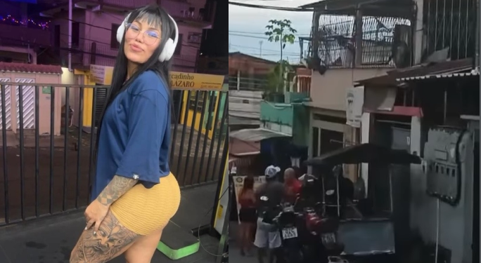 De acordo com a polícia, também foi informado que ela supostamente conhecia criminosos na região. Foto: Reprodução