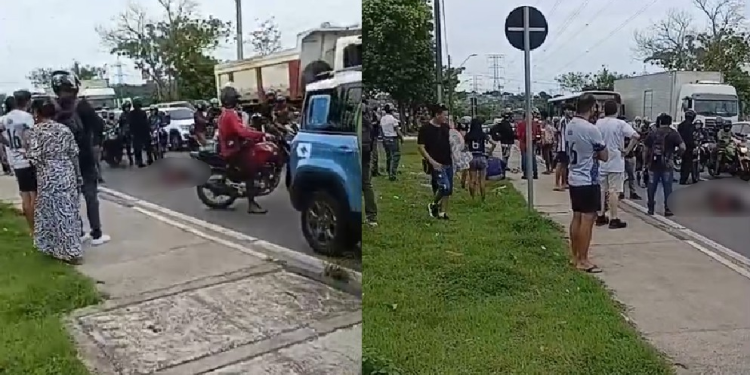 O Serviço de Atendimento Móvel de Urgência (Samu) foi acionado e confirmou o óbito da passageira. Foto: Reprodução