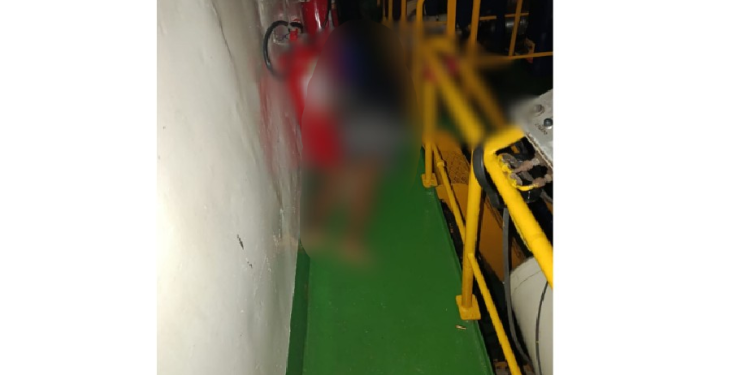 Durante a troca de disparos, um dos assaltantes foi baleado e morreu ainda no local. Foto: Reprodução