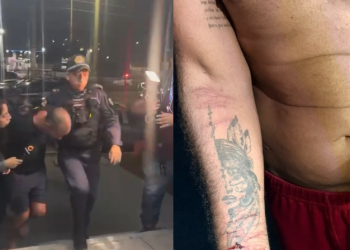 Fernando está preso na DEHS e à disposição da polícia. Foto: Reprodução