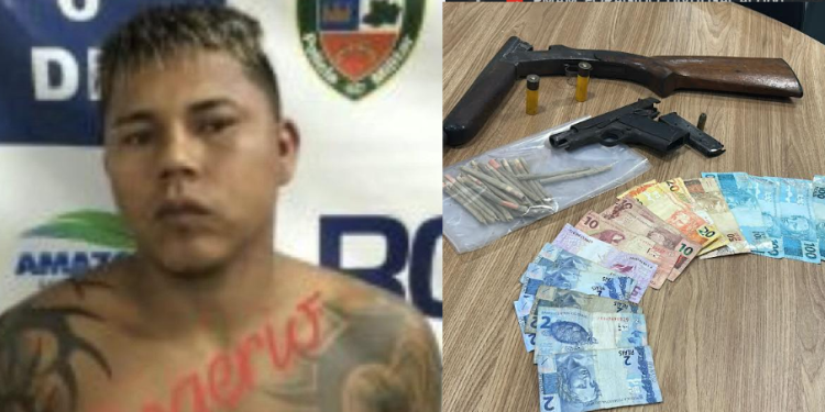 O homem é apontado como uma das lideranças do tráfico de drogas em bairros da Zona Leste da capital. Foto: Divulgação