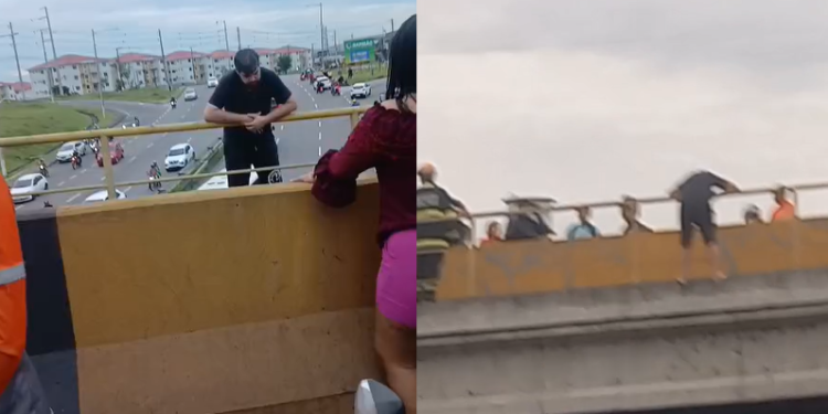 O caso ocorreu de manhã, nesta segunda-feira (26). Foto: Reprodução