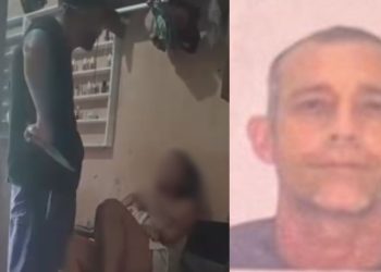 Pai que m4t0u o filho aparece em vídeo ame4çand0 a ex com faca em Manaus: “Tu quer morrer?”