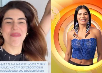 Vídeo: Vivian Amorim declara voto em Marciele Albuquerque na disputa do BBB 26