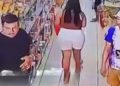 Vídeo: Loja Mini Brás acusa influenciador de furt4r mercadoria com comparsa no Centro de Manaus