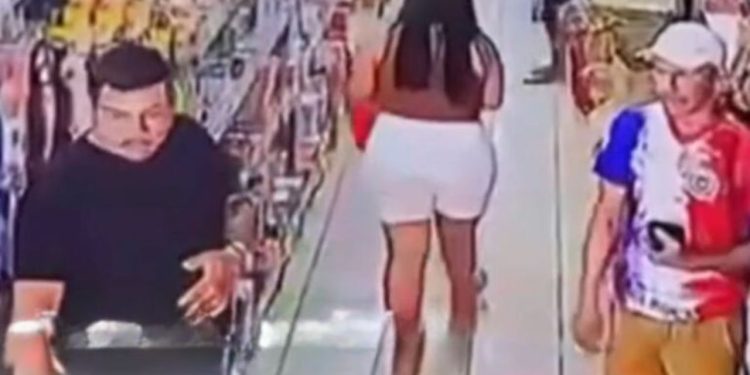 Vídeo: Loja Mini Brás acusa influenciador de furt4r mercadoria com comparsa no Centro de Manaus