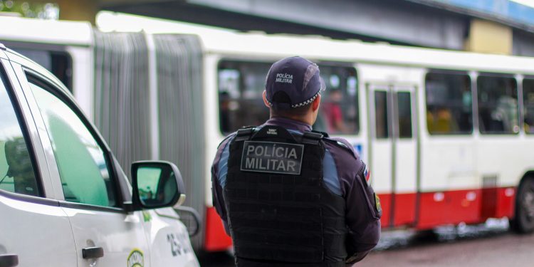 A prisão foi efetuada por policiais da 9ª Companhia Interativa Comunitária. Foto: Divulgação/SSP-AM
