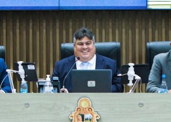 O presidente da Casa reforçou na abertura dos trabalhos legislativos que os vereadores vão fiscalizar e ampliar a produção de leis. Foto: Reprodução