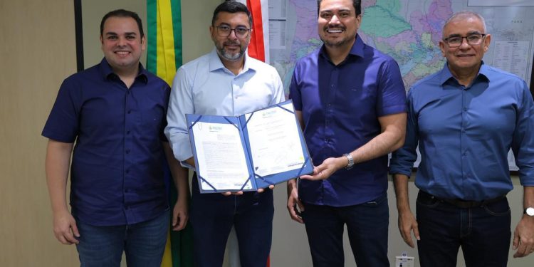 A rodovia estadual AM-254 conecta o município de Autazes à BR-319. Foto: Divulgação Secom