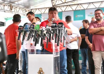 A presença do chefe do Legislativo municipal no evento reforça a importância do papel institucional dos vereadores no acompanhamento das ações do Executivo. Foto: Dhyeizo Lemos/Prefeitura de Manaus