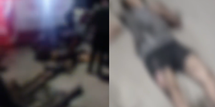 A passageira do veículo, Aline Barroso Mendes, sofreu ferimentos. Foto: Reprodução