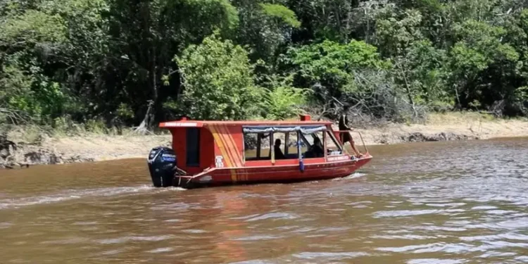 As equipes de resgate percorreram aproximadamente 212 quilômetros de extensão do rio. Foto: Reprodução
