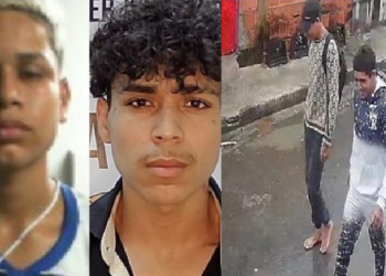 Os dois homens foram presos em flagrante pelo crime de roubo. Foto: Reprodução