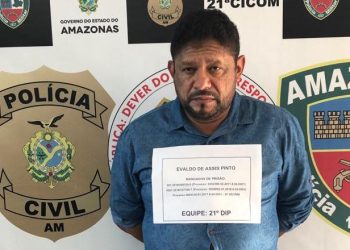 Evaldo de Assis Pinto é pai de PM que foi preso por atropelar com viatura dois cães em Manaus. Foto: Reprodução