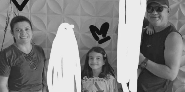 A família não resistiu aos ferimentos. Foto: Reprodução