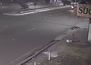 O ato teve como objetivo cobrar justiça pela morte do jovem, atropelado na madrugada do último domingo (22). Foto: Reprodução