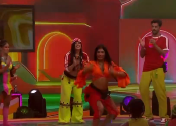 A apresentação aconteceu na madrugada deste domingo (15). Foto: Reprodução