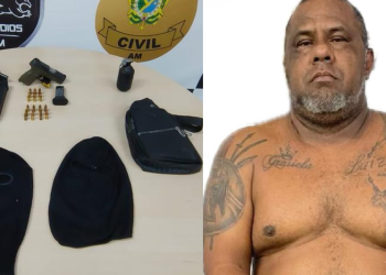 Adiel da Silva e Silva, de 49 anos, foi preso em casa, no bairro Praça 14, Zona Centro-Sul. Foto: Reprodução