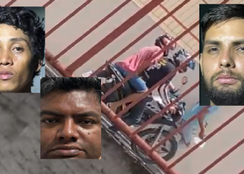 A primeira abordagem ocorreu na alameda Alphaville M, bairro São José, durante patrulhamento de rotina. Foto: Reprodução