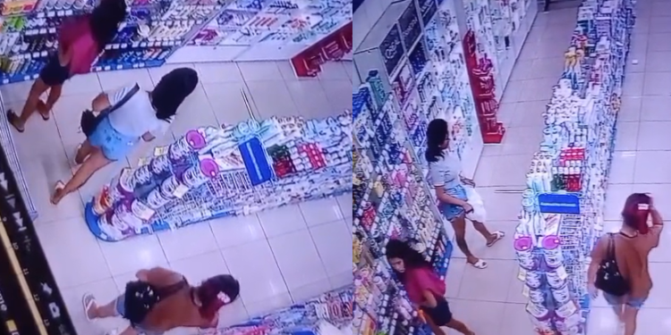 O crime aconteceu na noite de quinta-feira (19) e causou prejuízo superior a R$ 200 ao estabelecimento. Foto: Reprodução