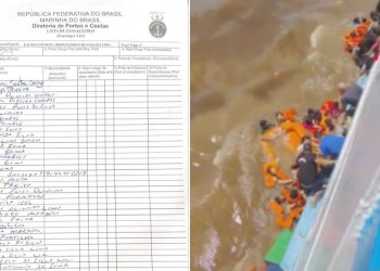Lista de passageiros da lancha Lima de Abreu é divulgada após naufrágio no Encontro das Águas