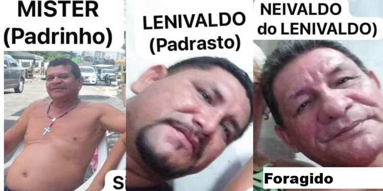 Dois dos homens já foram presos. Foto: Reprodução