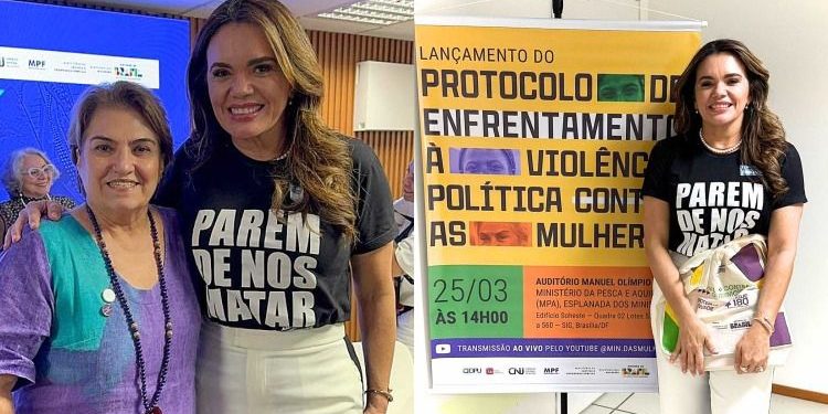 A parlamentar representa o estado em eventos promovidos pelo Governo Federal que tratam do enfrentamento à violência de gênero e da garantia de direitos. Foto: Divulgação