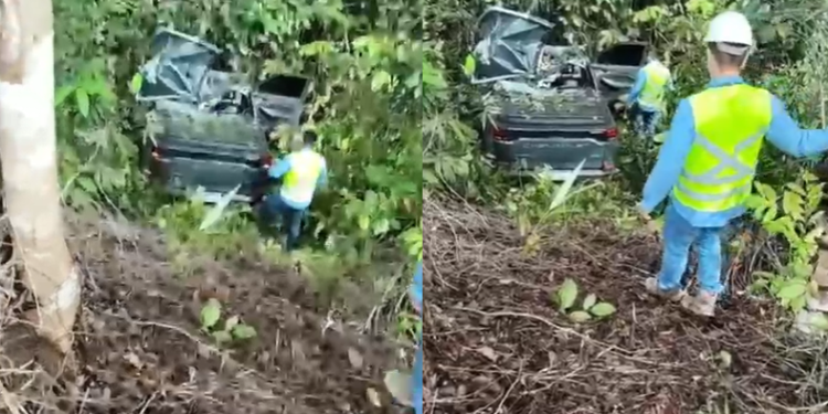 As vítimas seguiam em viagem oficial para o município de Itapiranga. Foto: Reprodução