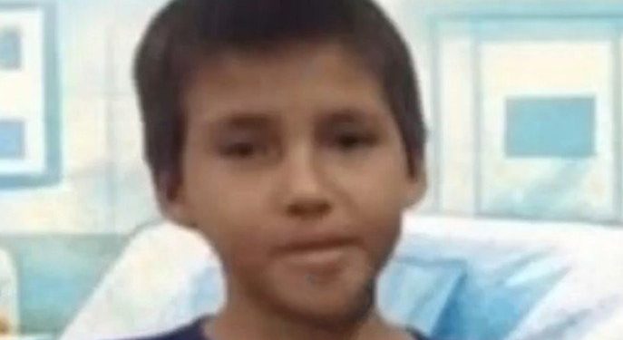 Fernando Guilherme Rolim de Souza, de 10 anos, foi atendido no município, mas precisou ser transferido. Foto: Reprodução